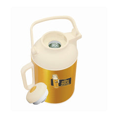 Happy Jumbo Gold Flask