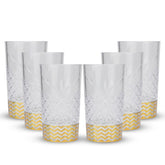 Happy Crysto Acrylic Glass 6 Pcs