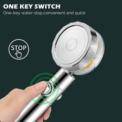 360 High Pressure Shower Head