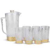 Happy Clear Acrylic Water Set 7 Pcs