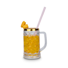 Happy Jumbo Clear Mug