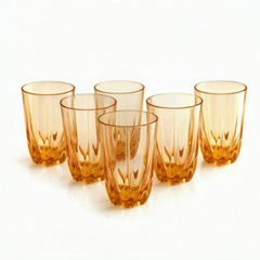 Classic Plastic Glass 6 Pcs