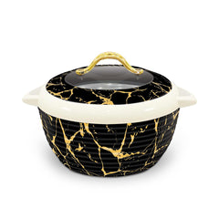 Happy Vhop Prima Glass Top 3 Pcs Set Black