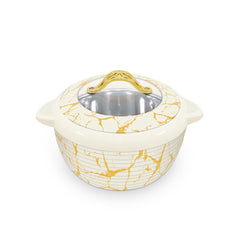 Happy Vhop Prima Glass Top 3 Pcs set White