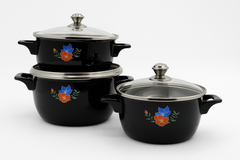 Supreme Steel Bowl Set 3 Pcs