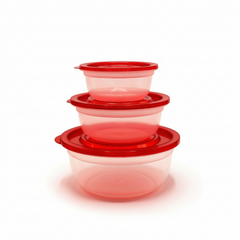 EZ Lock Plastic Boxes 3 Pcs