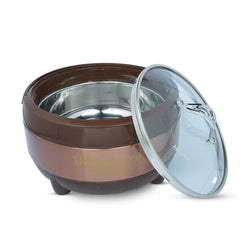 Happy Line Metallic Brown Hotpot
