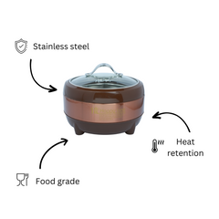 Happy Line Metallic Brown Hotpot