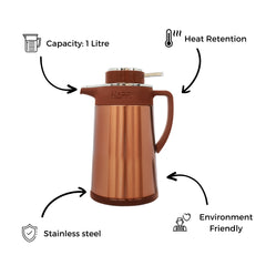 Hybrid Brown Thermos