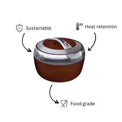 Hisense Metallic Casserole (Brown)
