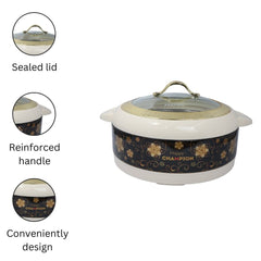 Happy Champion Glass Top (Black)