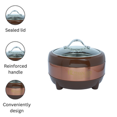 Happy Line Metallic Brown Hotpot