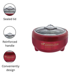 Happy Line Metallic Red Hotpot