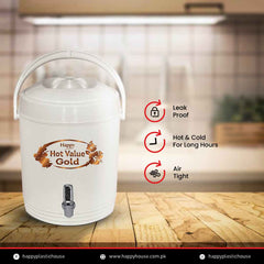 Happy Hot Value Gold Water Cooler 14 Ltr
