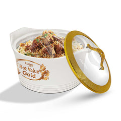 Happy Hot Value Gold Glass Top Hotpot