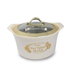 Happy Hot Value Gold Glass Top 4 Pcs Gift Pack