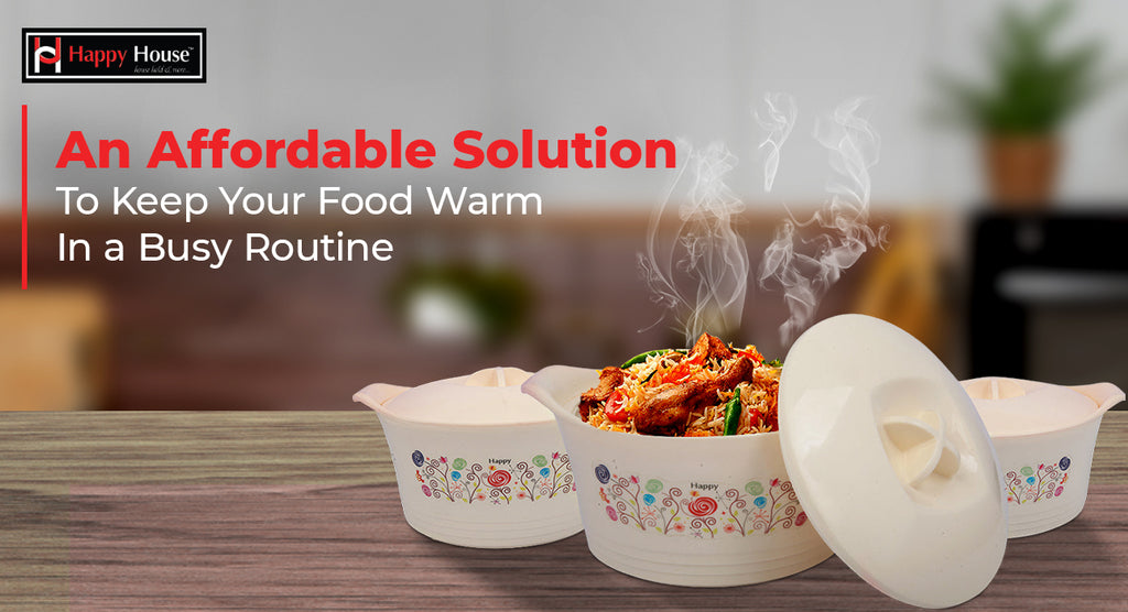 An Affordable Solution to Keep Your Food Warm in a Busy Routine