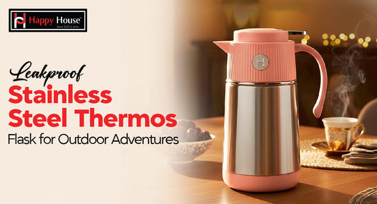 Leakproof Stainless Steel Thermos Flask for Outdoor Adventures