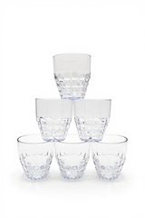 Acrylic Diamond Glass 6 Pcs