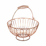 BA-8807 Fruit Basket Round Rose Gold