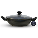 Kitchen King Imperial Classic Wok with Glass Lid