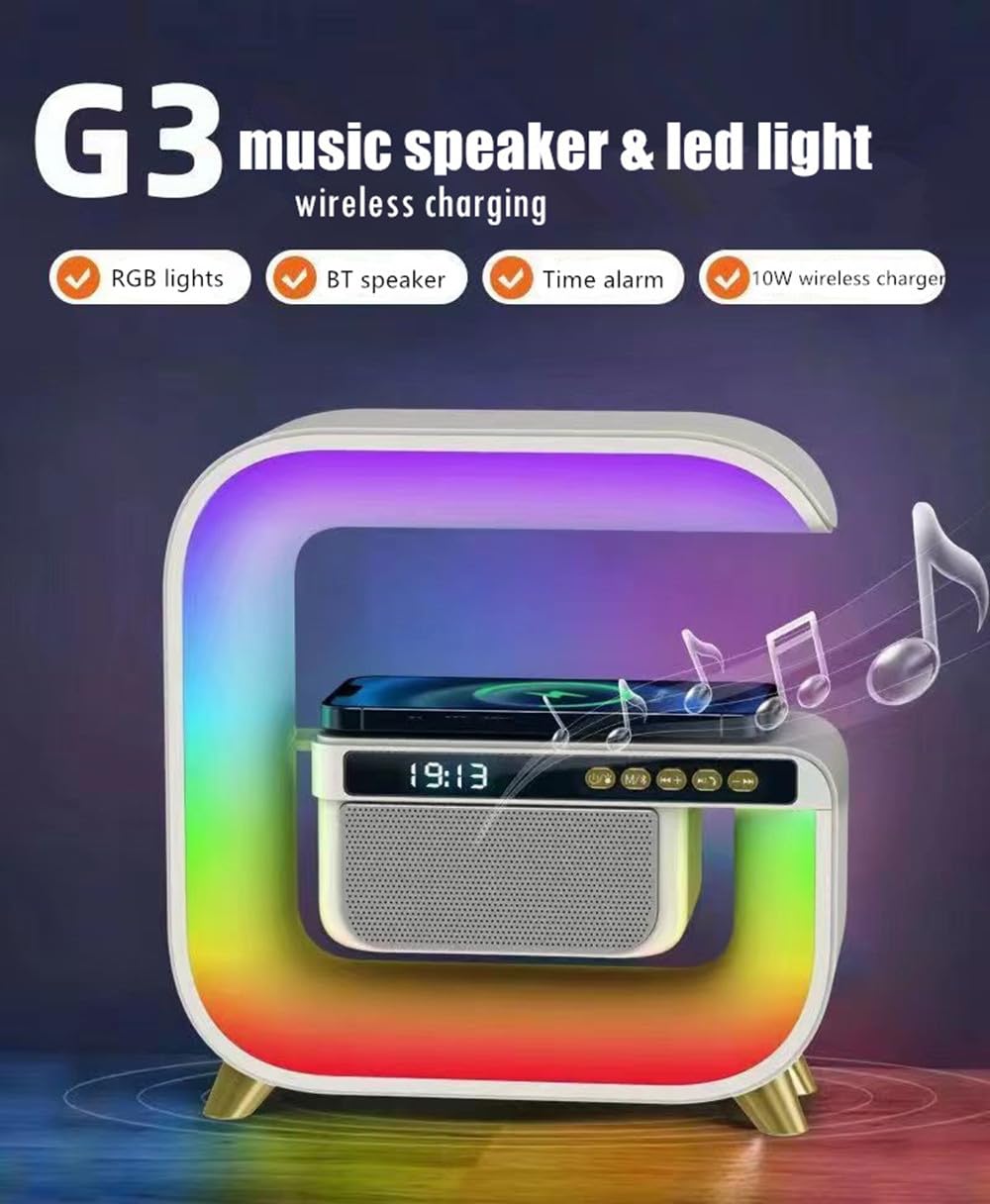 G3 RGB LED Wireless Charging Speaker