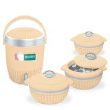 Happy Arizona H-7 Beige Gift Set With Roti Basket