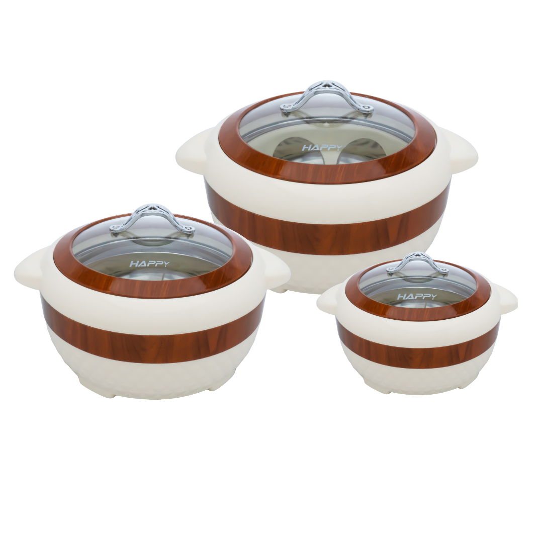 Hefty premier Glass Top 3 pcs set