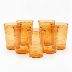 Springo Plastic Glass 6 Pieces