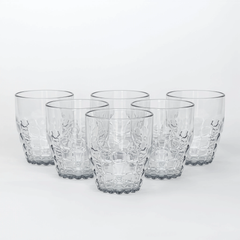 Sparkle Acrylic Glass 6 Pcs Set