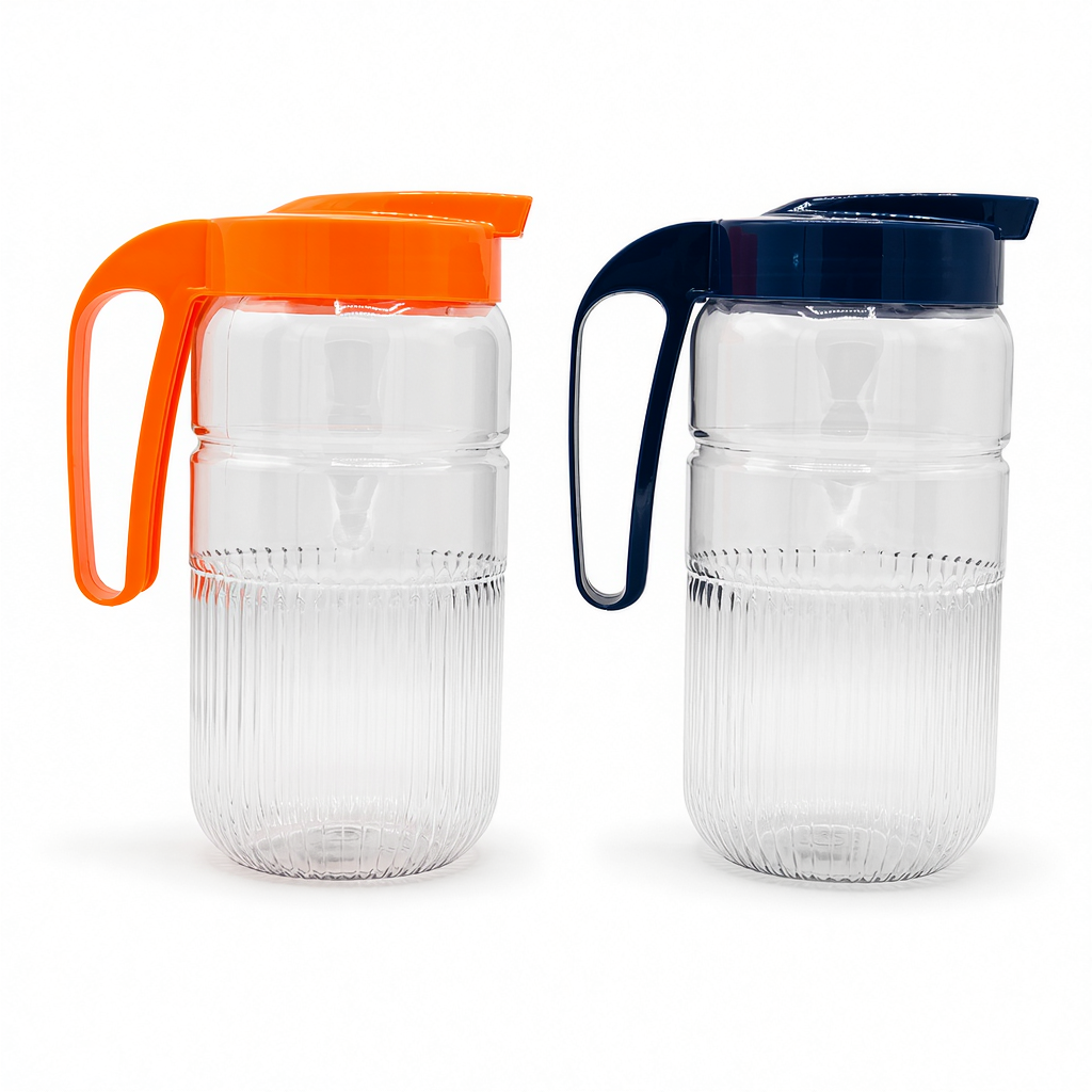 Happy Austin Plastic Water Jug 1.6Ltr ( Pack Of 2 )