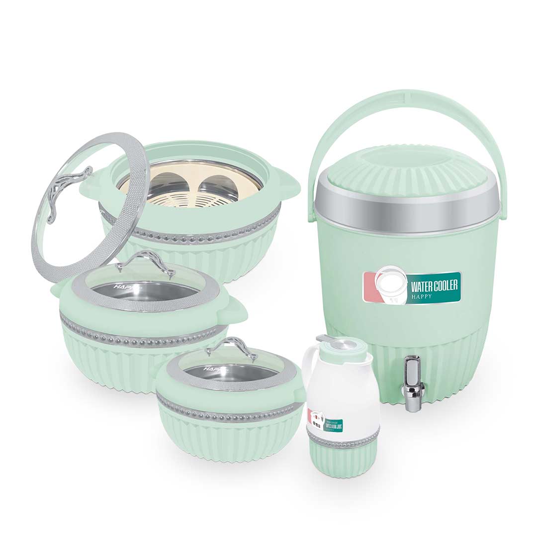 Arizona H-7 Glass Top Hotpot (Green)