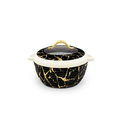 Happy Vhop Prima Glass Top 3 Pcs Set Black