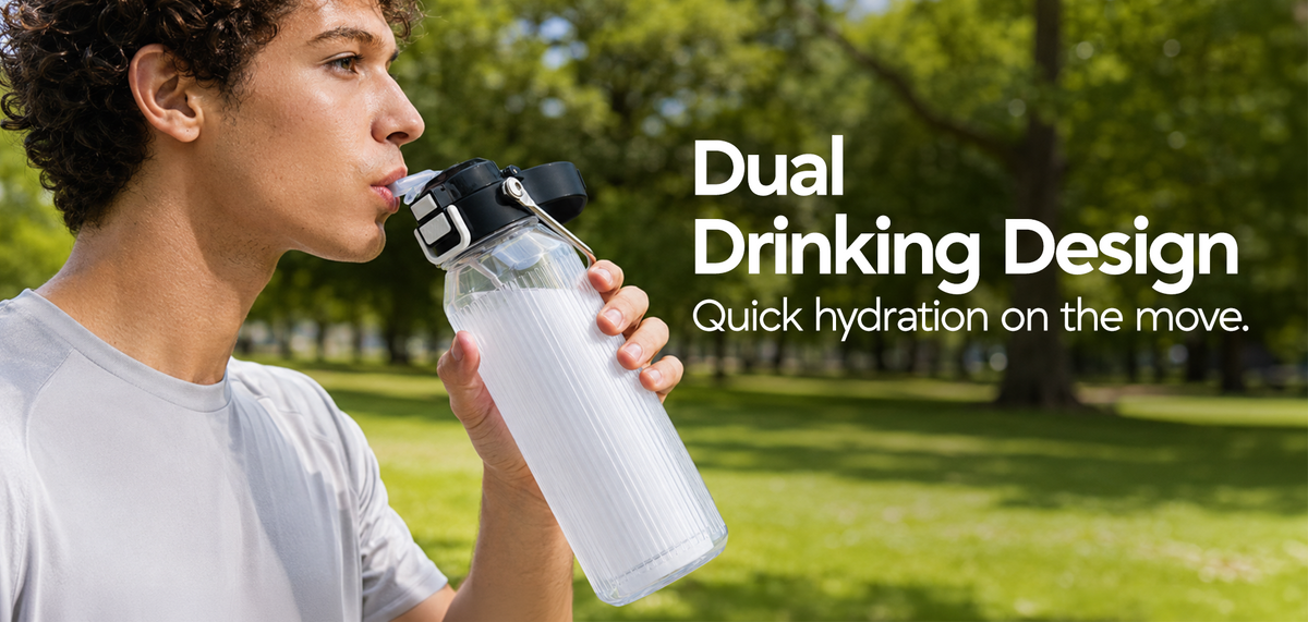 Happy Ultra Smart Water Bottle 1200ML banner 1