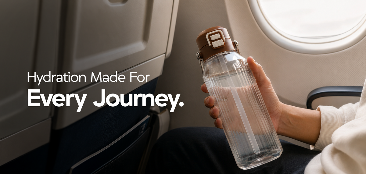 Happy Ultra Smart Water Bottle 1200ML banner 4