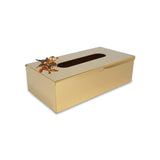 Tissue Box Golden