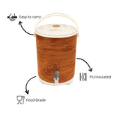 Happy Wood & Wood Water Cooler 14 Litre