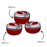 Hisense Metallic Casserole (Red)