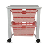 Vegetable Basket (2 layers with wheel )