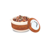 Happy Wood & Wood GlassTop