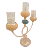 Decorated 3pcs Candle Stand