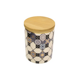 Airtight Ceramic Jar With Wooden Cap