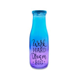 Glass Bottle With Straw 420ml
