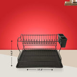Dish Drainer With Cutlery Holder