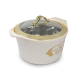 Happy Hot Value Gold Glass Top Hotpot