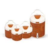 Happy Thermo Pot Wood 4 Pcs Gift Pack