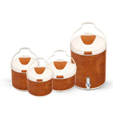 Happy Thermo Pot Wood 4 Pcs Gift Pack